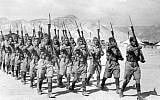 Soldiers of the Jewish Brigade during WWII (Courtesy of Beit Hagdudim, Defense Ministry Museum Unit)