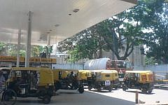 A gas station in India. (CC-BY-SA amoeda, Flickr)