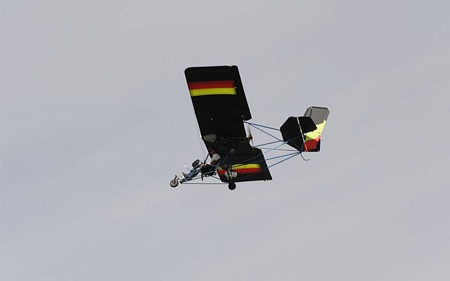Ultralight aircraft can land on short makeshift airstrips. (illustrative photo credit: CC BY cwwycoff1/Flickr)