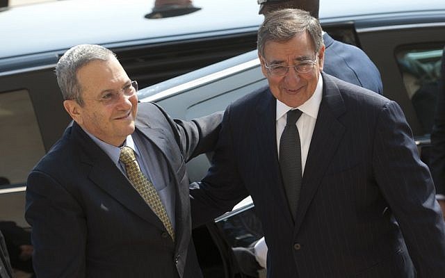 Secretary of Defense Leon E. Panetta hosts Ehud Barak (photo courtesy of U.S. Department of Defense)