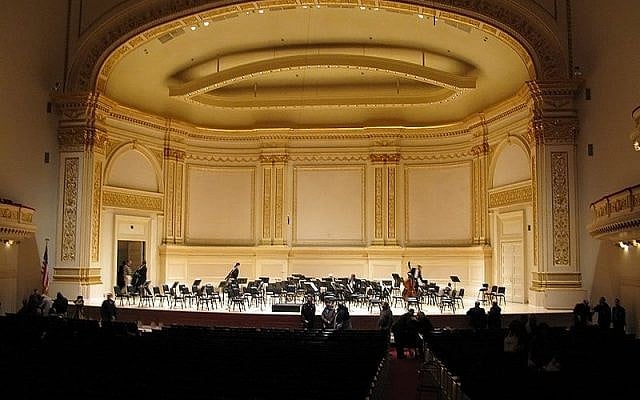Carnegie Hall (photo credit: Wikimedia Commons) Carnegie Hall (photo credit: Wikimedia Commons)