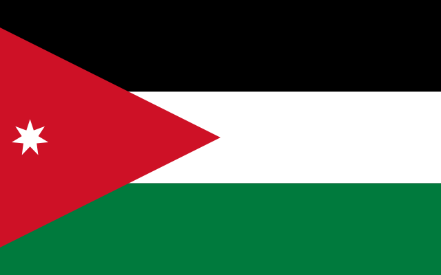 Jordanian flag (photo credit: Wikimedia Commons)