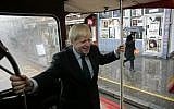 London Mayor Boris Johnson (photo credit: AP/Sang Tan)