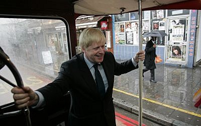 London Mayor Boris Johnson (photo credit: AP/Sang Tan)