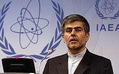 Fereydoon Abbasi Davani, Iran's vice president and head of the country's Atomic Energy Organization (Ronald Zak/AP)