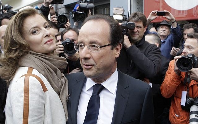 French President Francois Hollande (photo credit: Lionel Cironneau/AP)