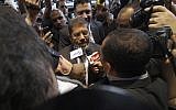 Presidential candidate Mohammed Morsi (photo credit: Ahmed Gomaa/AP)