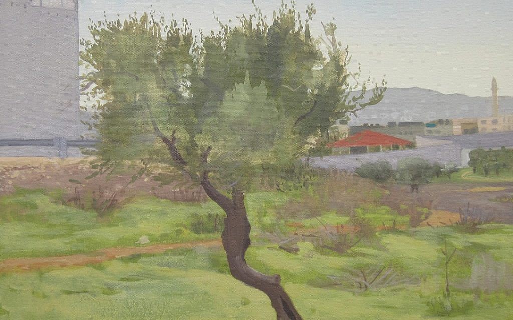 Bethlehem, 2012, oil on canvas, 14 in. x 17.5 in. (Courtesy Abraham Storer)