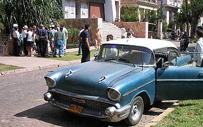 Illustrative photo of a Havana street (photo credit: Courtesy Richard Smith, www.jewishcuba.org)