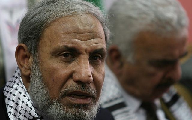 Mahmoud Al-Zahar (photo credit: Wissam Nassar/ Flash90)
