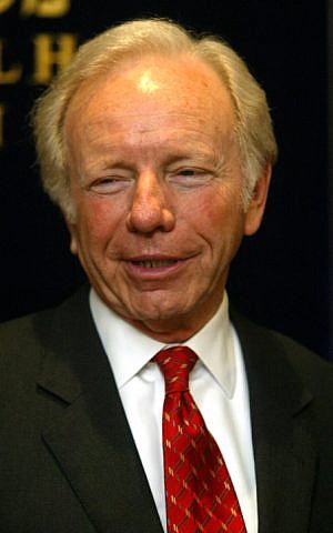 US Sen. Joe Lieberman (photo credit: Olivier Fitoussi/FLASH90)