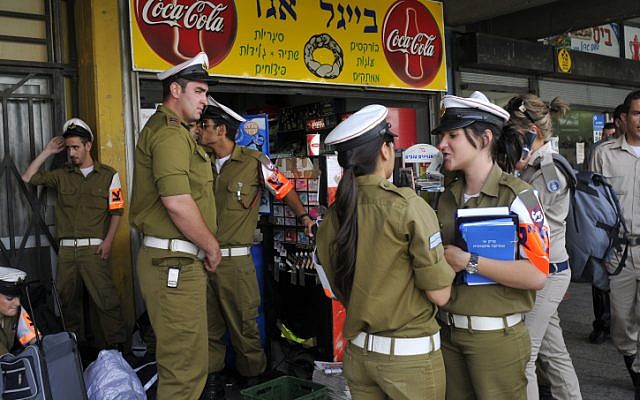 Illustrative photo of Military Police on duty in Beersheba.  (photo credit: Serge Attal/Flash 90)