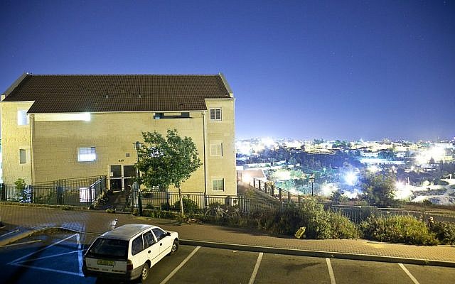 The Givat Ulpana outpost (photo credit: Noam Moskowitz/ Flash90)