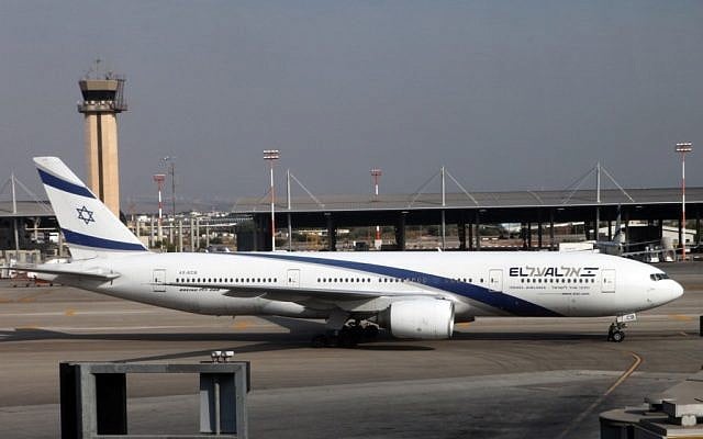 An El Al jet on the tarmac at Ben Gurion Airport. (photo credit: Yossi Zamir/Flash90)