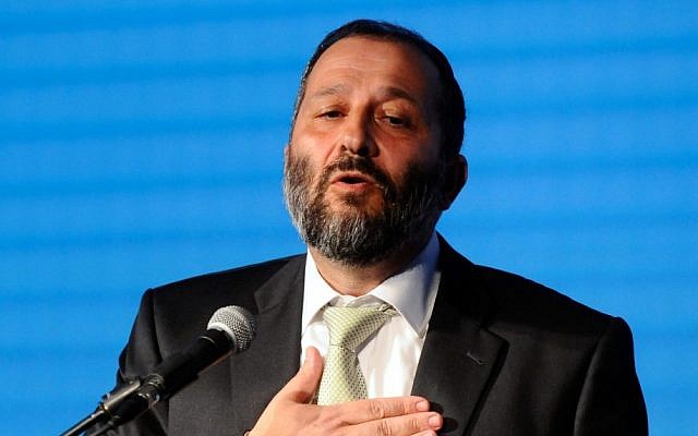 Shas chairman Aryeh Deri (photo credit: Yossi Zeliger/Flash90)