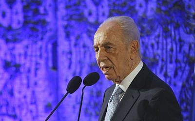 Israel president Shimon Peres (photo credit: Yonathan Sindel/Flash90)