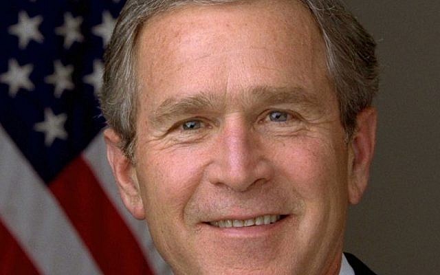 Former US President George W. Bush (photo credit: Wikimedia Commons) Former US President George W. Bush (photo credit: Wikimedia Commons)