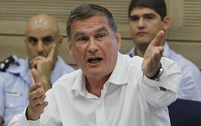 Haim Ramon in the Knesset in 2010. (Miriam Alster/Flash90)