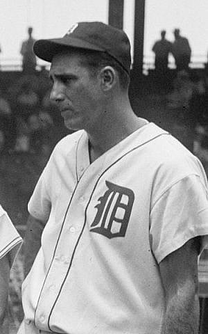 Legendary Jewish Detroit Tiger Hank Greenberg in 1937 (Courtesy: Library of Congress)