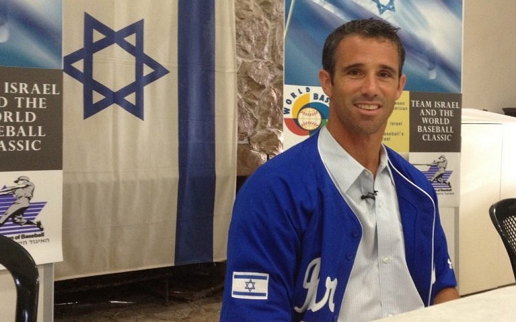 Former Major Leaguer Brad Ausmus in Israel as part of his post as coach of the Israeli team for the World Baseball Classic tournament. (photo credit: Michal Shmulovich)