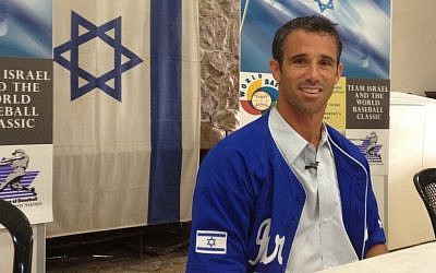 Former Major Leaguer Brad Ausmus in Israel as part of his post as coach of the Israeli team for the World Baseball Classic tournament. (photo credit: Michal Shmulovich)
