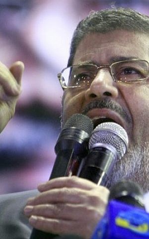 Mohammed Morsi (photo credit: Amr Nabil/AP)