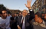 Egyptian presidential candidate Abd Al-Munim Abu-Fattouh (photo credit: AP/Khalil Hamra)