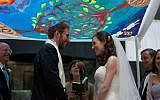 The frequency of interfaith weddings in the US has groups like 18Doors advocating for more inclusion by Jewish communities and clergy. (Illustrative photo courtesy of Ashley Novack/JTA)