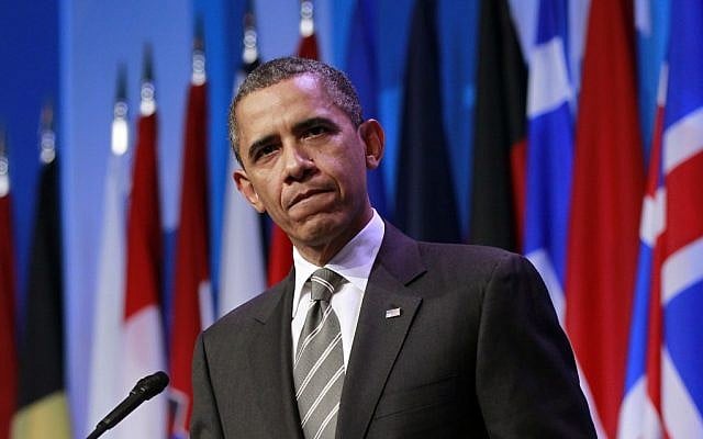 Despite the decline in President Barack Obama's popularity in Israel, Israelis still feel good about America as an ally (photo credit: Pablo Martinez Monsivais/AP)