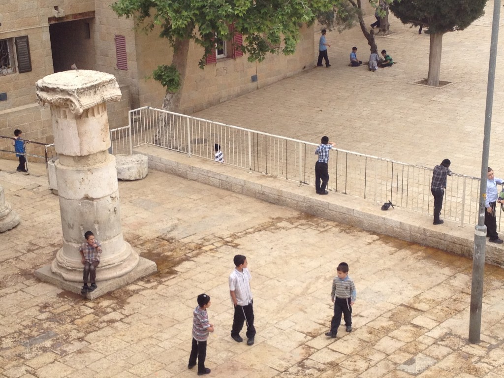 Many secular and modern Orthodox residents have left, and the Jewish Quarter now has a solid ultra-Orthodox majority (Photo credit: Matti Friedman)