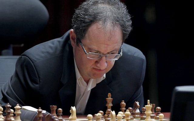 Boris Gelfand during a World Chess Championship tie break match, May 30, 2012. (illustrative photo credit: AP/Misha Japaridze)