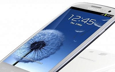 Samsung Galaxy S3 (Photo credit: Courtesy)