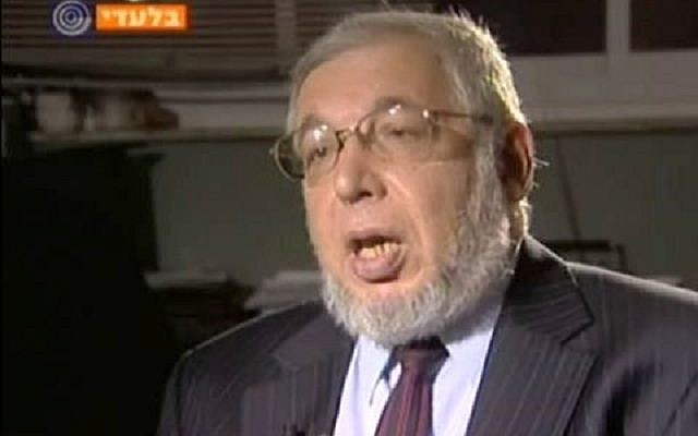 Ze'ev Ben Aryeh (screen grab from Channel 1)