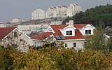 A view of Efrat, a settlement near Jerusalem (Nati Shohat/Flash90)