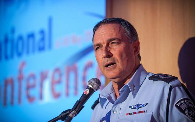 Police Commissioner Yohanan Danino (photo credit: Noam Moskowitz/Flash90)