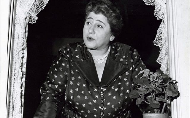 Gertrude Berg as Molly Goldberg of 'The Goldbergs.' (photo credit: CBS Television/JTA)