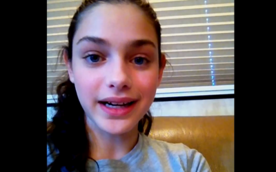 Israeli actress Odeya Rush (screen grab from YouTube)