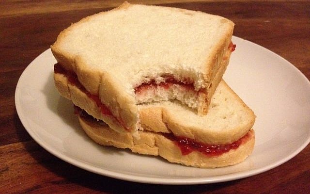 Jelly sandwiches (photo credit: Ron Friedman/Times of Israel)