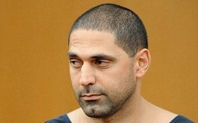 Suspected serial killer Elias Abuelazam (photo credit: AP/Erik S. Lesser)