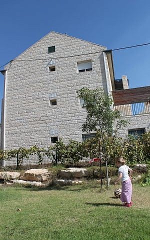 Typical building in the Givat Ulpana neighborhood of Beit El (photo credit: courtesy)
