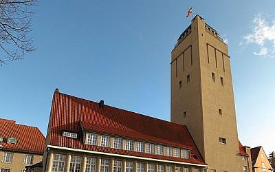 The Delmenhorst water tower. (photo credit: CC-BY-SA fbaett, Flickr)