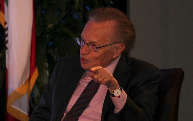 Larry King (photo credit: CC-BY  Edward Headington, Flickr)