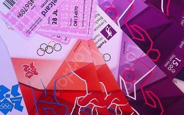 Olympic tickets. (photo credit:CC-BY insideology, Flickr)