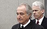 Former financier Bernard Madoff exits Federal Court in Manhattan, New York on March 10, 2009. (AP Photo/David Karp)