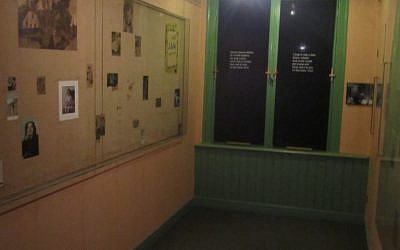 Anne’s Secret Annex bedroom. (photo credit: Matt Lebovic)