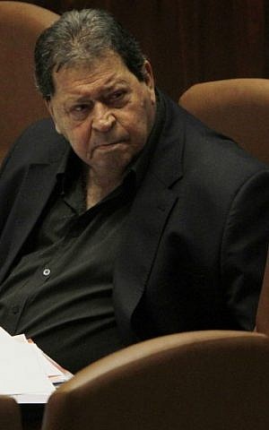 Labor MK Binyamin Ben-Eliezer. (photo credit: Miriam Alster/Flash90)