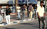 Illustrative photo of street scene in south Tel Aviv (photo credit: Nicky Kelvin/Flash90)