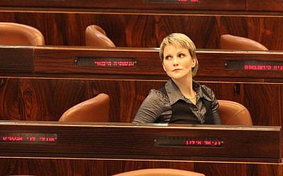 MK Anastassia Michaeli's recent comments about homosexuality have provoked outrage. (photo credit: Yossi Zamir/Flash 90)
