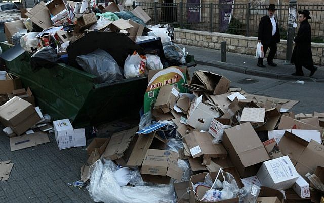 A pile of garbage (illustrative photo: Kobi Gideon/Flash90)