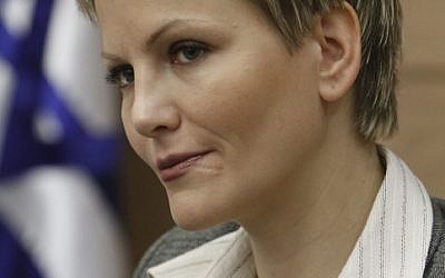 MK Anastasia Michaeli (photo credit: Miriam Alster/FLASH90)